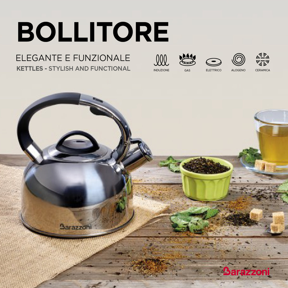 Satin kettle