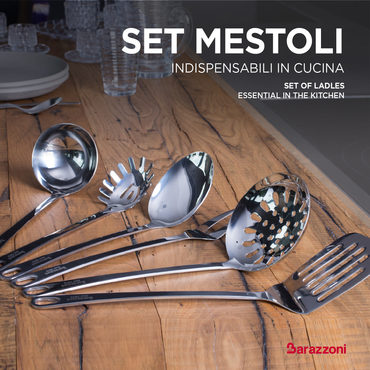 Mediterranea - 6-piece ladle set