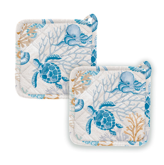 Corsica - set of 2 potholders