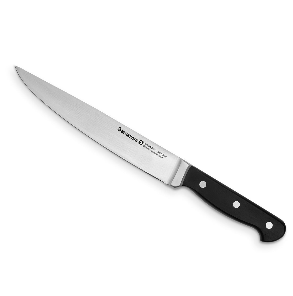 Stainless steel carving knife