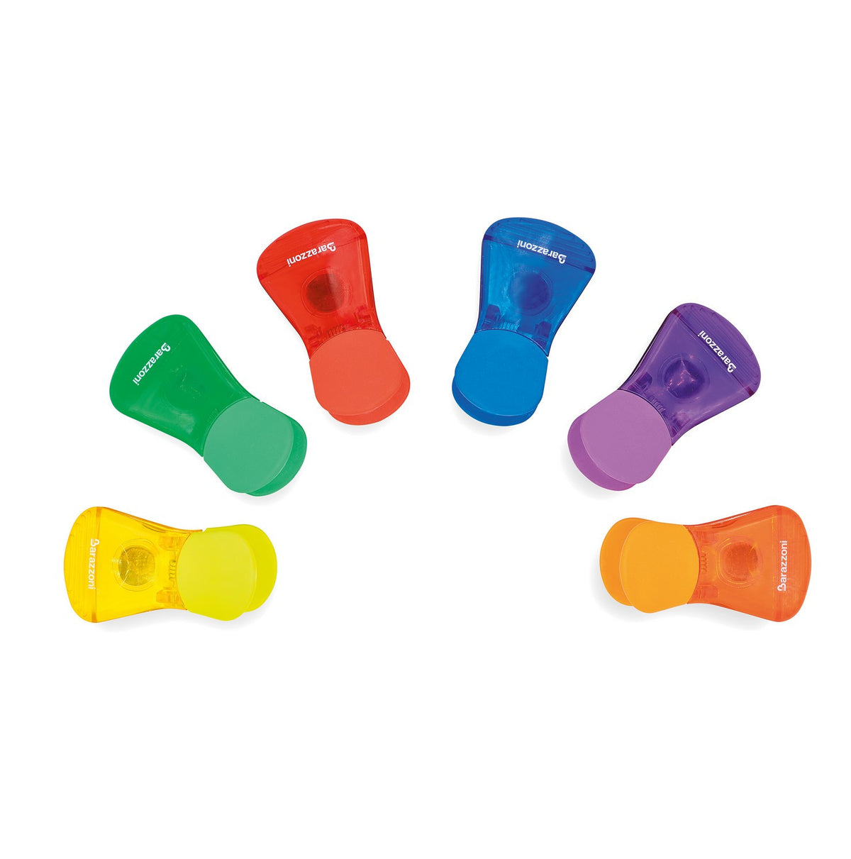 Set of 6 magnetic clothespins