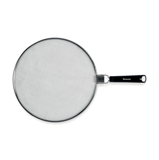Splash guard with foldable handle
