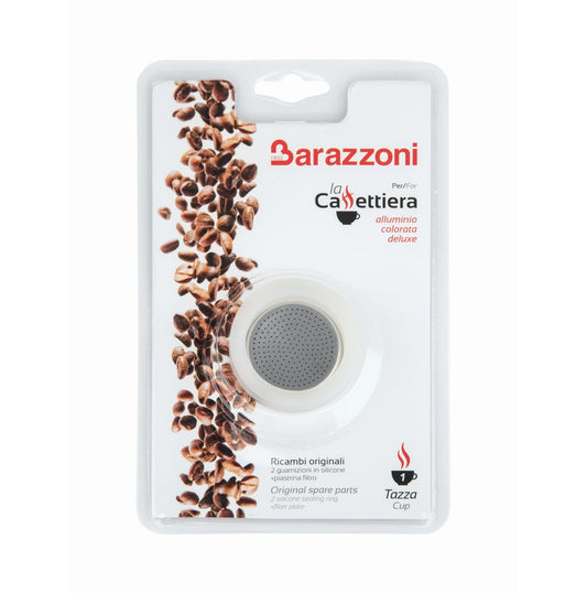 2 gaskets + 1 aluminum coffee maker filter