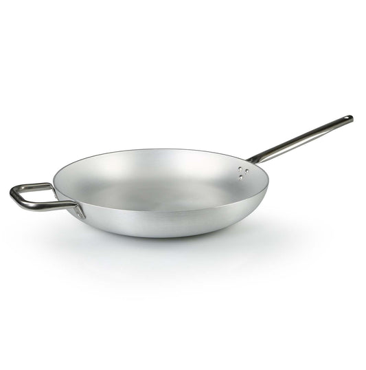 Pan with long handle + handle