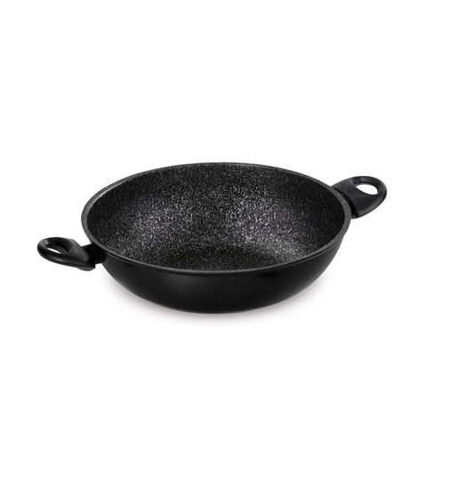 2-handle wok sauté pan