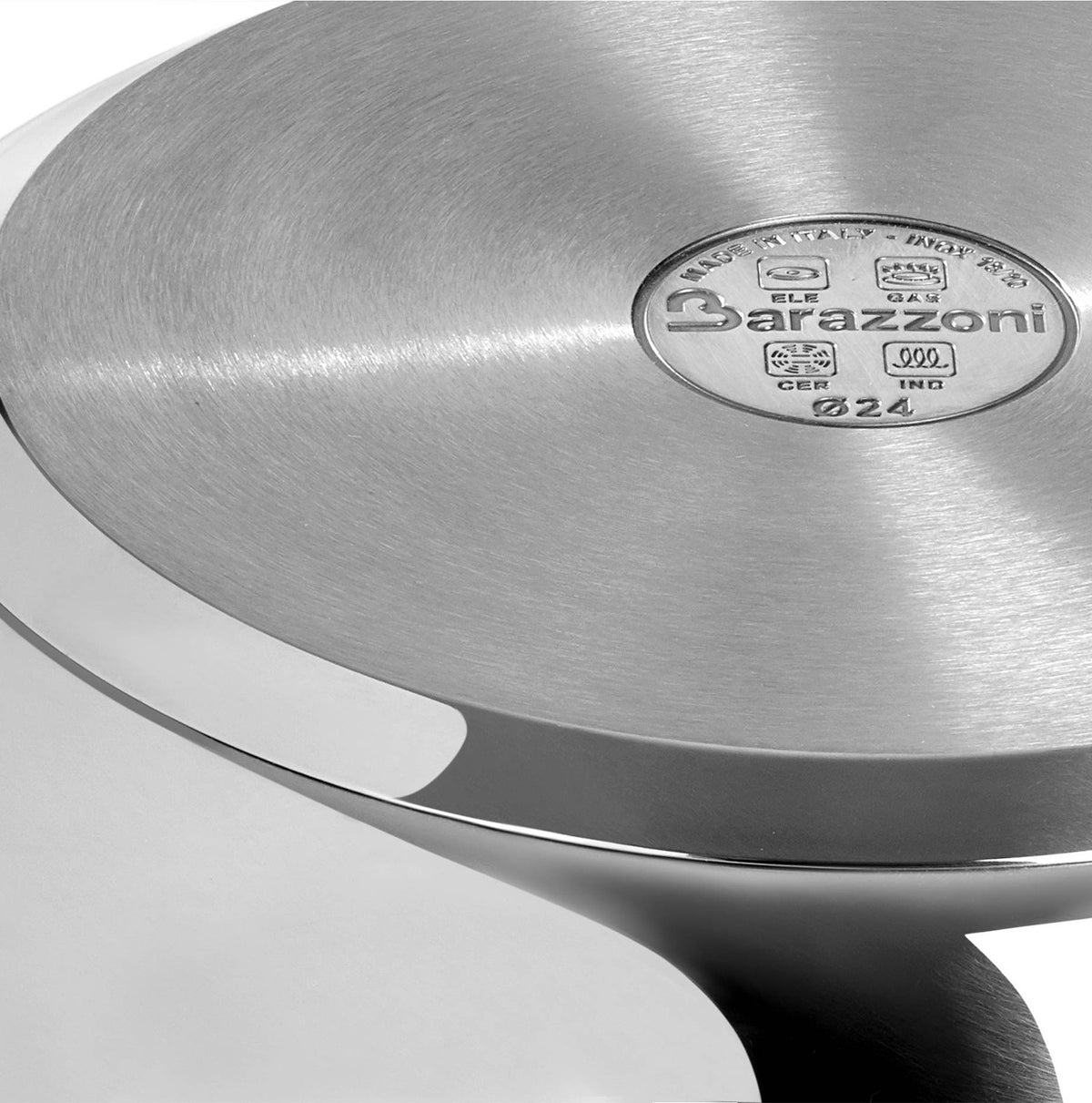 Spaghetti pot with heat-diffusing bottom