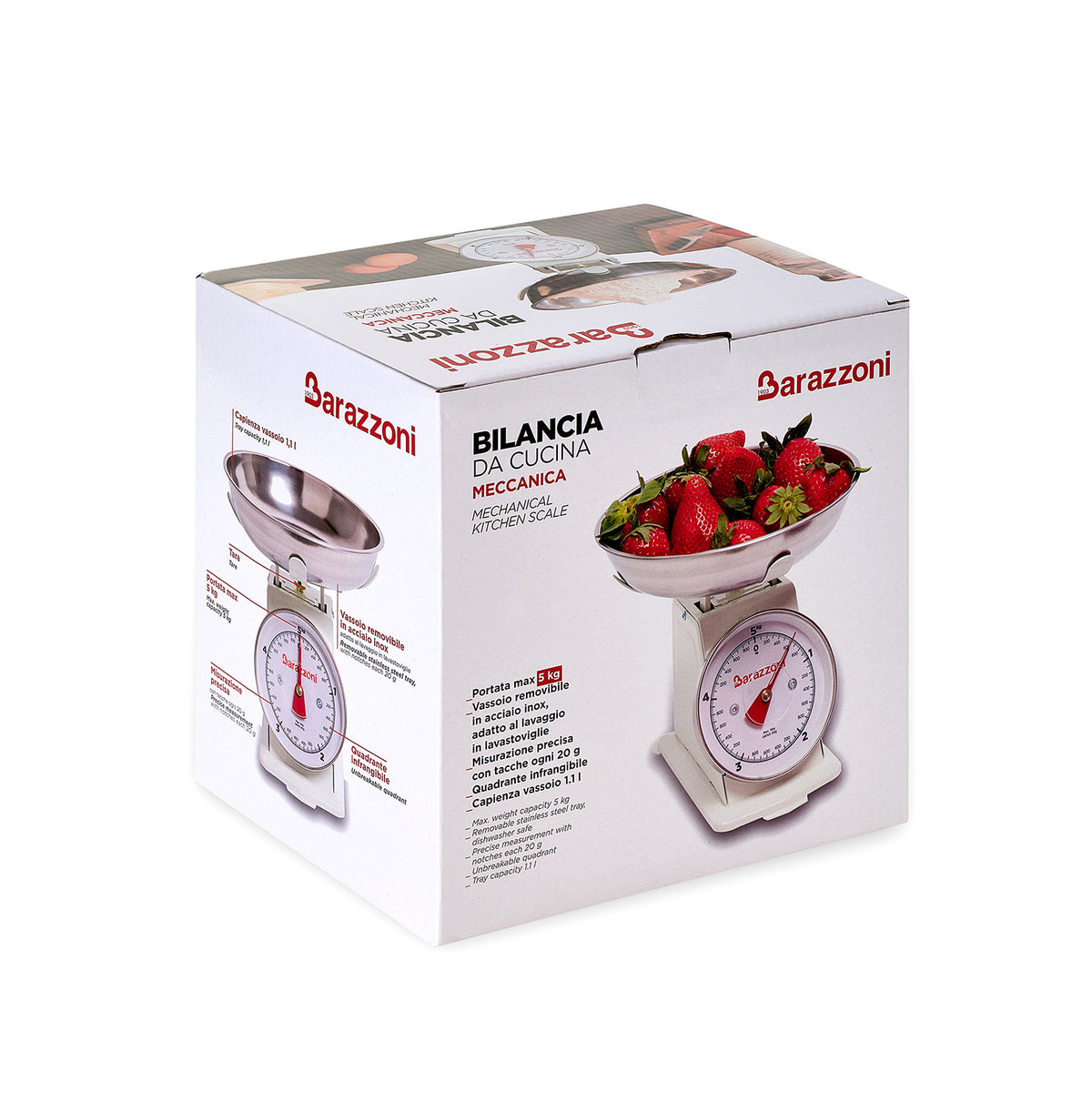 Mechanical kitchen scale