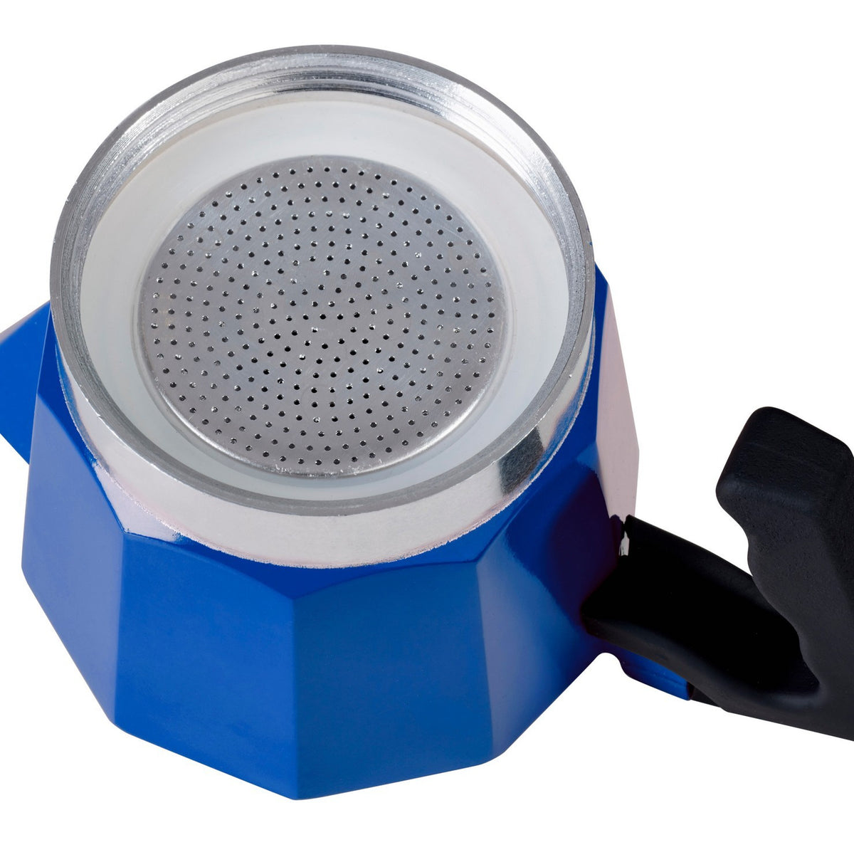 Aluminum Coffee Maker - Blue