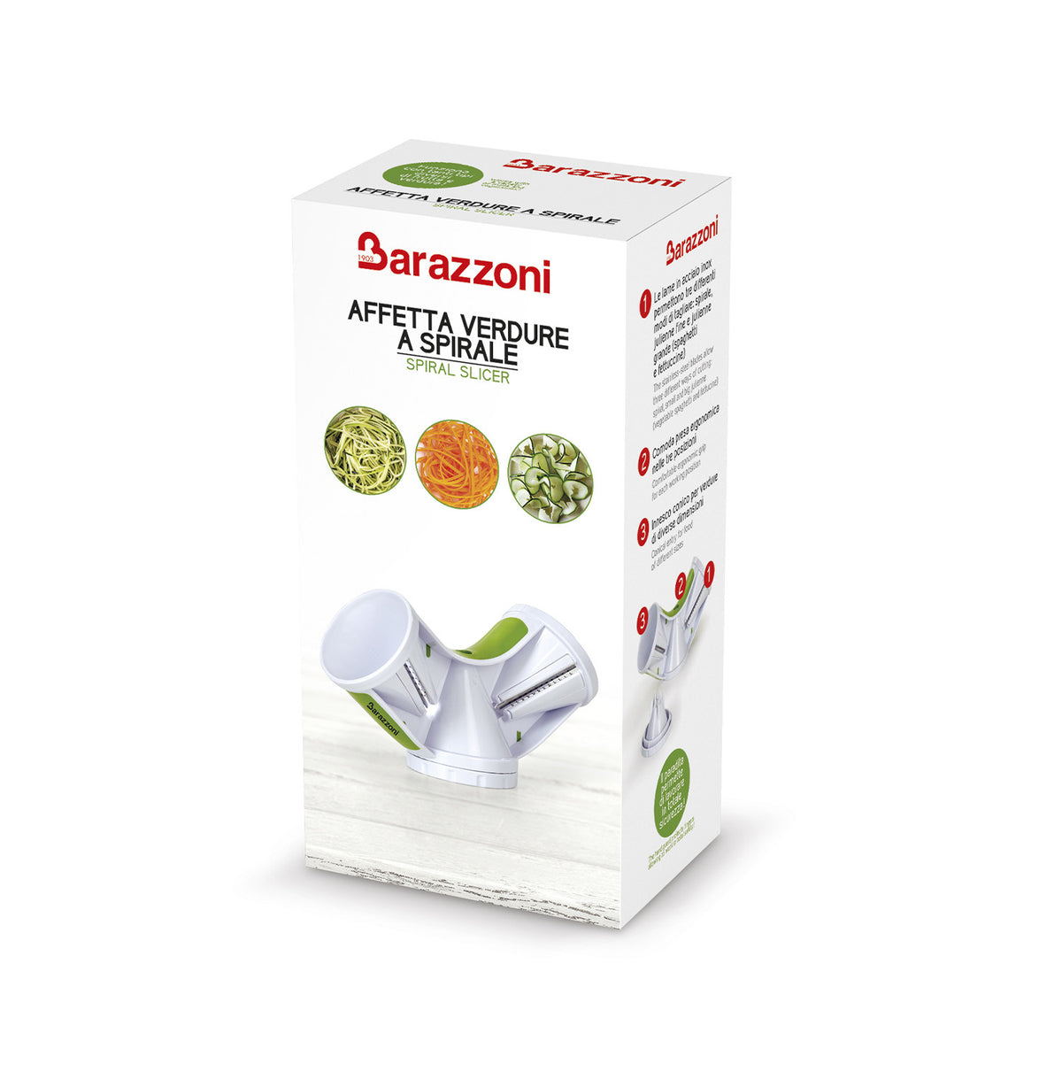 Spiral vegetable slicer