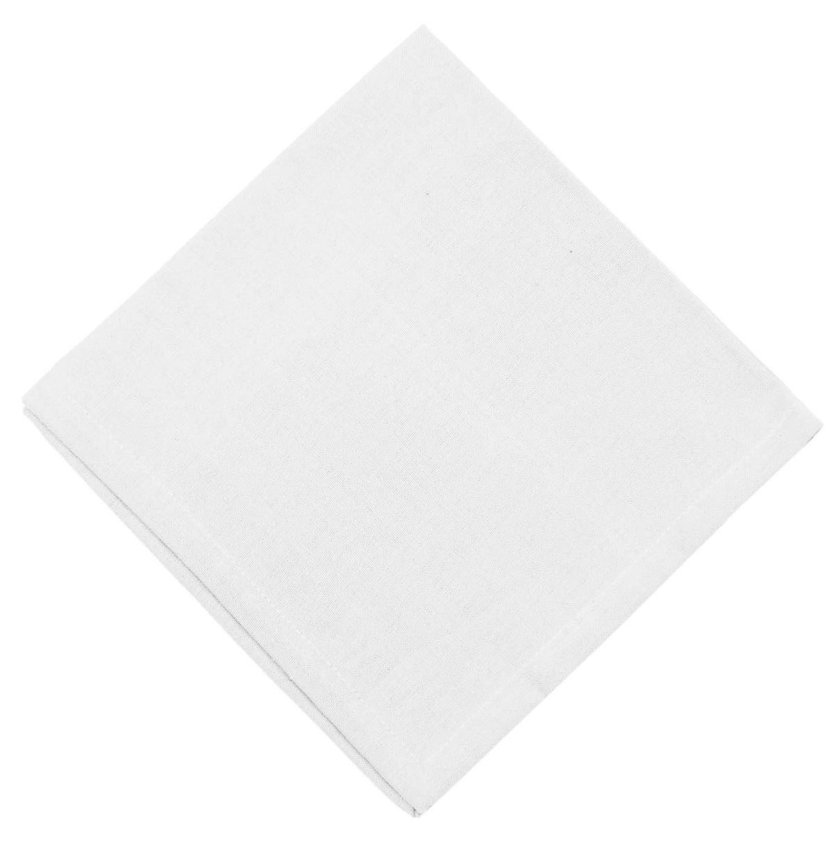 Solid White - Set of 2 Napkins