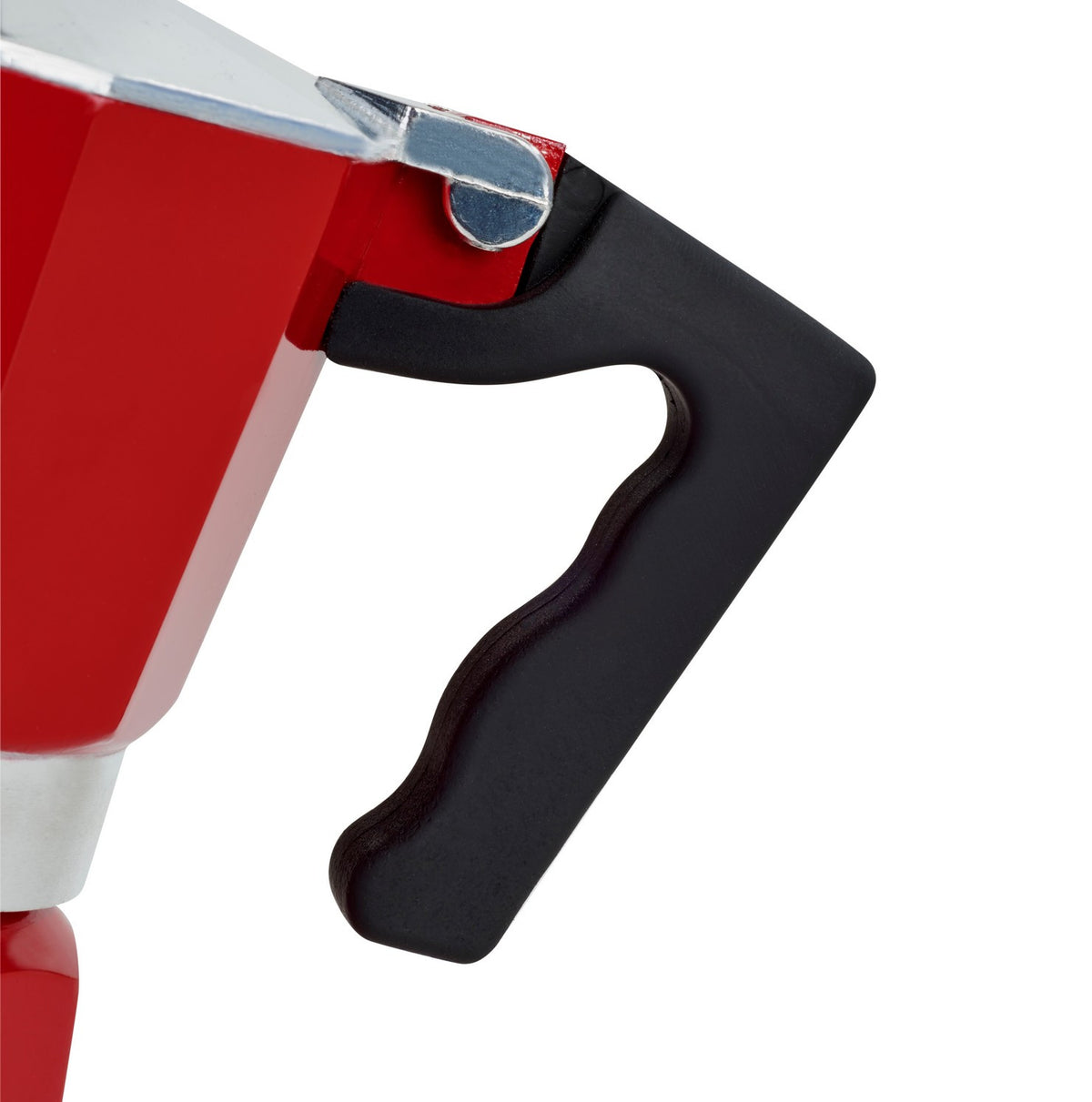 Aluminum Coffee Maker - Red